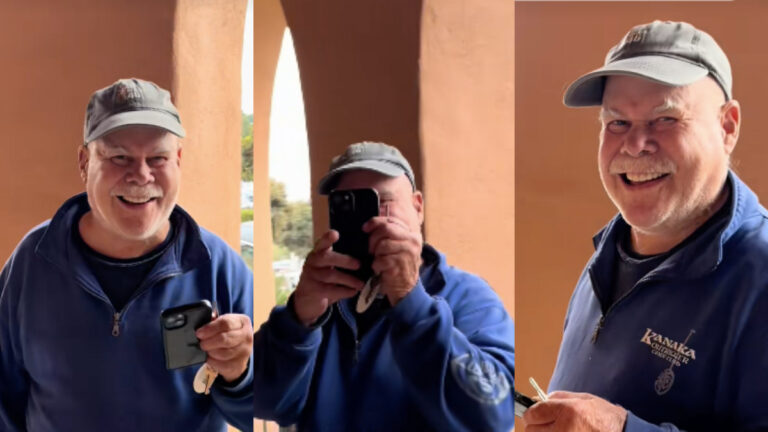 San Diego Racist Tells Active Duty Husband He Needs ICE ‘Hold Them Accountable Every Damn Time!’ A California in a blue hoodie and baseball cap is caught on camera after making a racist comment