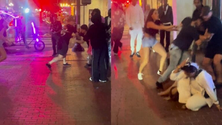 Street Fight in San Diego