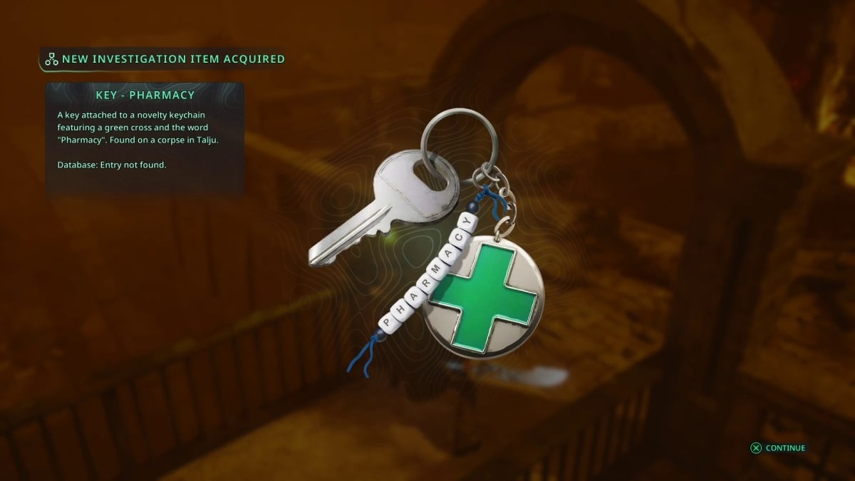 Pharmacy Key