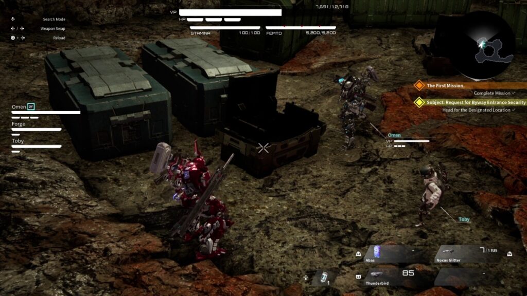 Two Arsenal pilots looting a chest