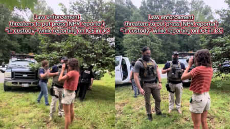 ICE Targets NPR Reporter in Shocking Washington DC Confrontation: ‘Secret Police Are a Hallmark of Authoritarian Regimes’ ICE Targets NPR Reporter in Shocking Washington DC Confrontation: ‘Secret Police Are a Hallmark of Authoritarian Regimes’