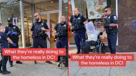 Washington, DC Police Somehow Needed Three Officers to Restrain a Homeless Man With No Legs