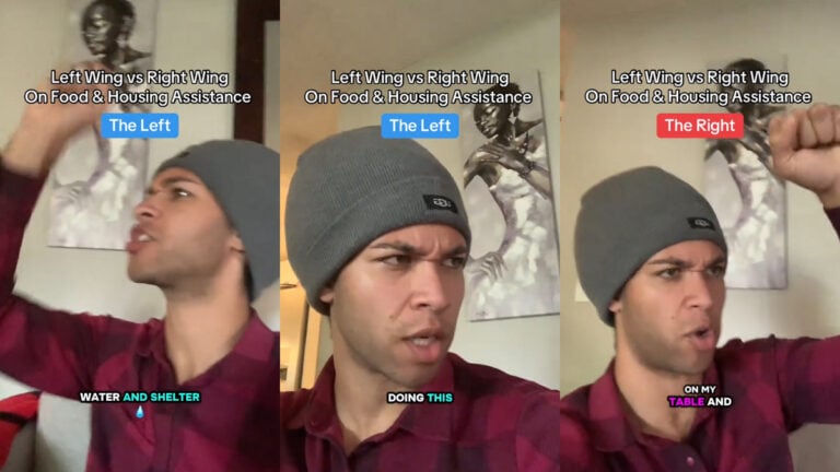 Washington Man Demonstrates Left vs Right Politics on Basic Human Rights and It Might Make Some People Mad