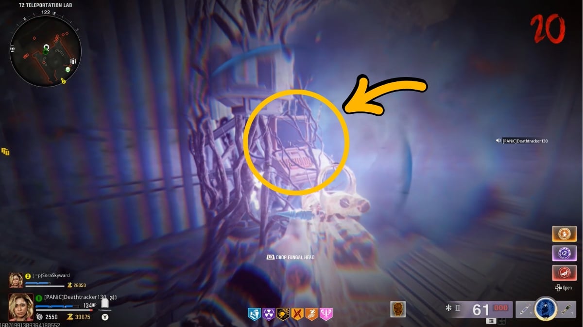 where to plant the zombie head in Black Ops 6 Reckoning