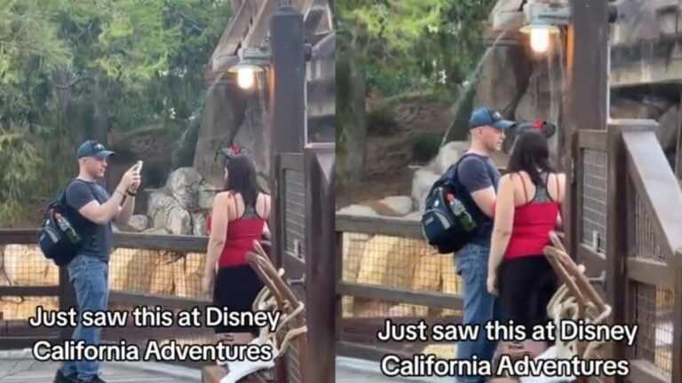 A picture of the California couple.