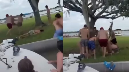 A picture of the Florida mob.