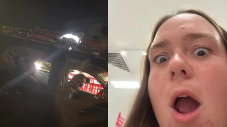 A picture of the New Jersey woman.