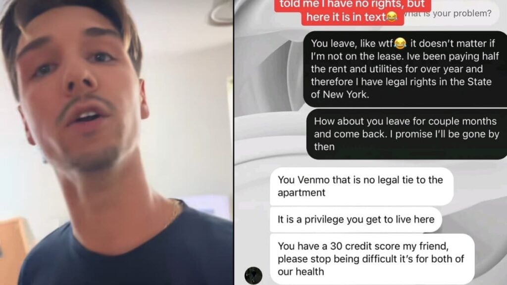 Racist New York Man Claims He ‘Saved’ Black Roommate Before Forcing Him Out: ‘Get Away From That Guy’ A picture of the racist New York man.