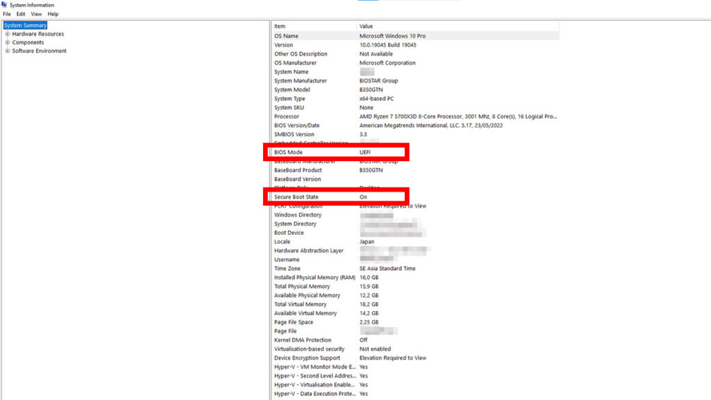 Confirm Secure Boot is Enabled for Battlefield 6