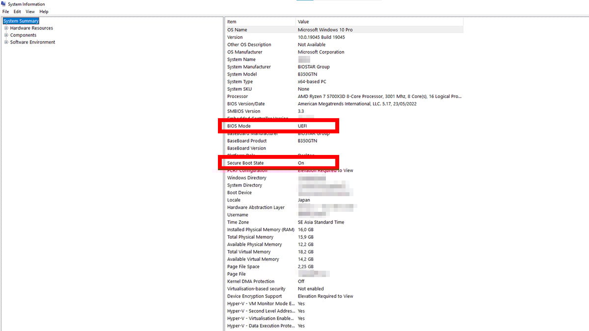 Confirm Secure Boot is Enabled for Battlefield 6