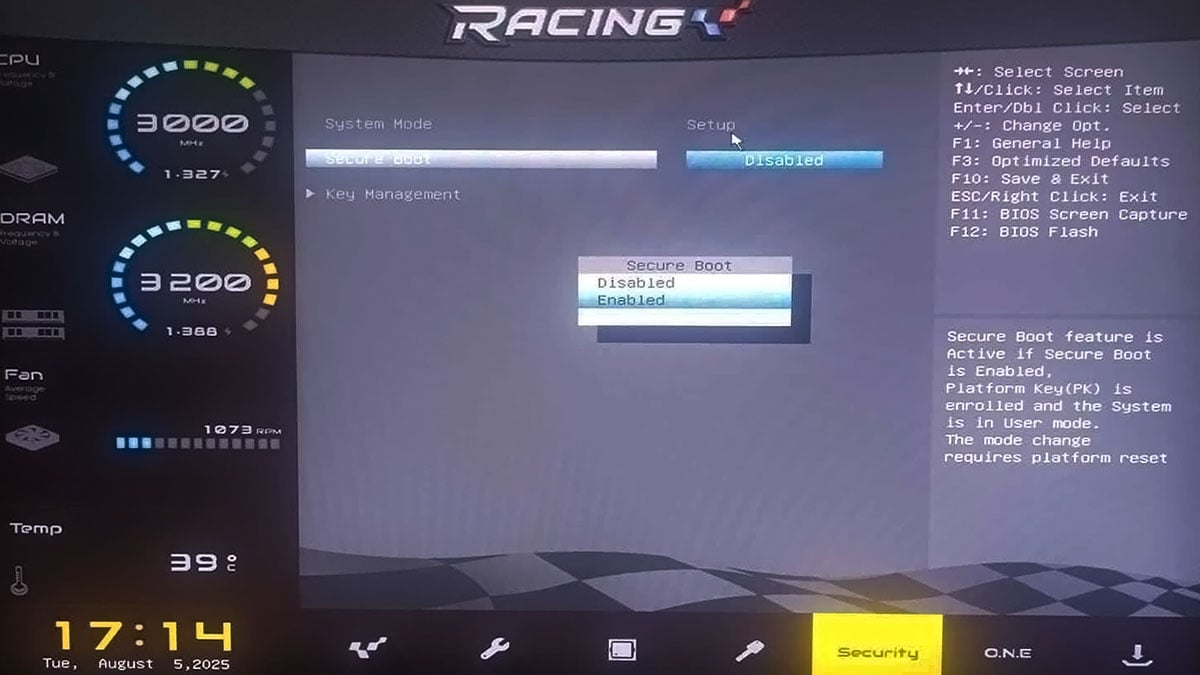 How to Enter BIOS Setup and Enable Secure Boot for Battlefield 6