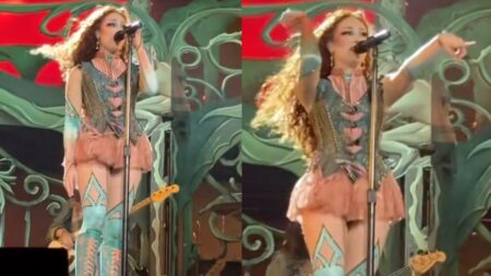 Chappell Roan on stage