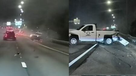 Truck in accident in Florida