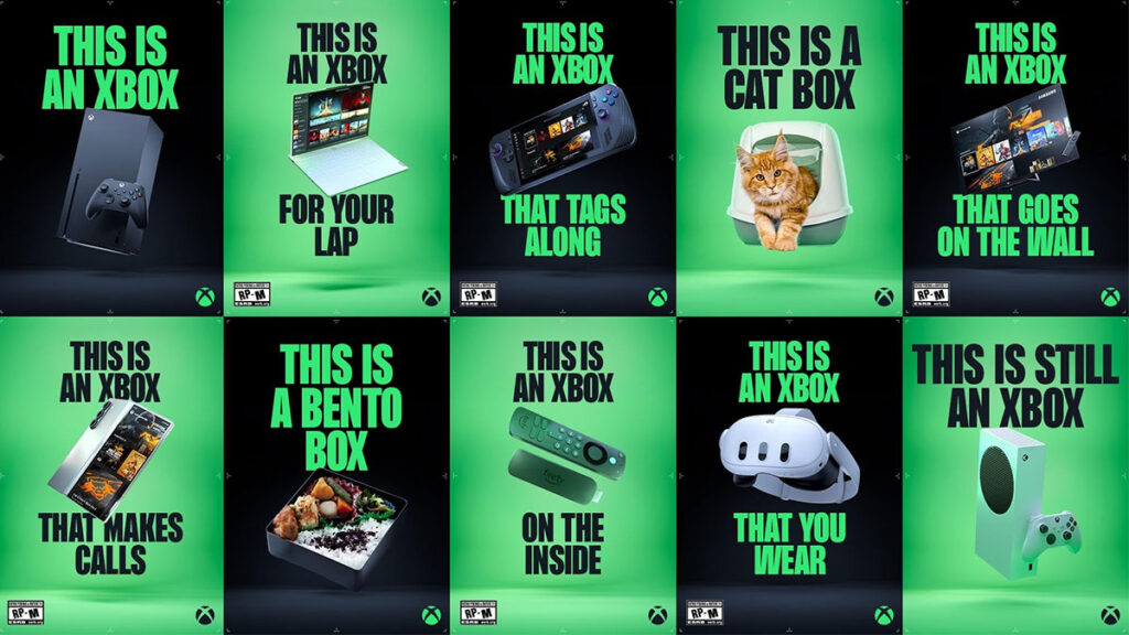 This is an Xbox Play Anywhere Game Pass ad