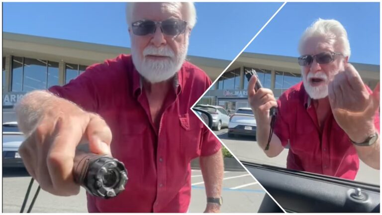 California road rage incident, Santa