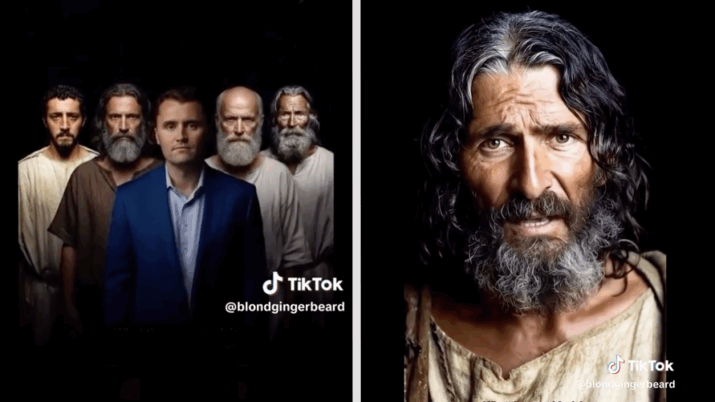 Charlie Kirk Stands With Apostles in ‘Absolutely Unhinged’ AI TikTok Video: ‘This Is So Far Removed From Reality’ Charlie Kirk Stands With Apostles in 'Absolutely Unhinged' AI TikTok Video