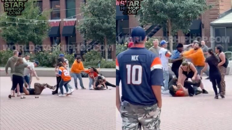 Denver Broncos May Be Losing Games, But One Fan Turned Hero Outside Brewery: ‘Unbelievable’ Denver Broncos Fans Fight