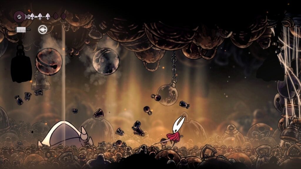 Hollow Knight Silksong Bell Beast Boss Fight