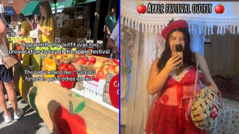 North Carolina Boomer Fumes Over Woman’s Lacy Clothing at Apple Festival, ‘She Wanted to Hate on You For Her Own Miserable Gain’ North Carolina Boomer Fumes Like a Prude Over Woman's Lacy Clothing at Apple Festival