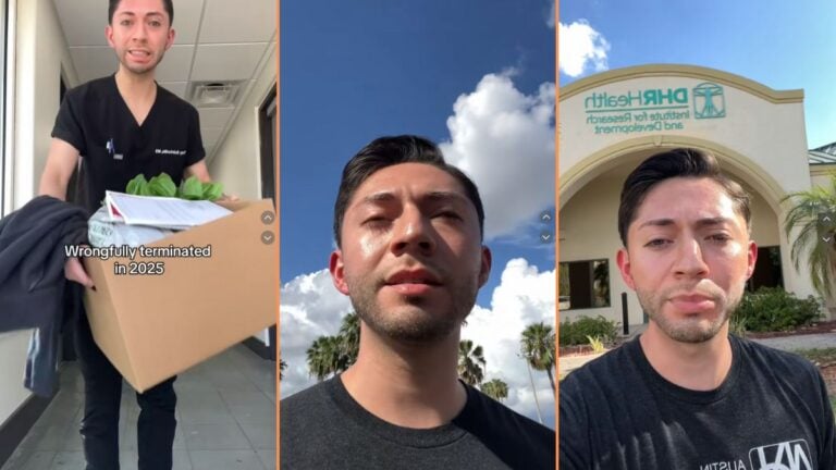 Texas Healthcare Worker Fired for Taking Two Sick Days, ‘Get a Lawyer Thats Wrongful Termination’ Texas Healthcare Worker Fired for Taking Two Sick Days, 'Get a Lawyer Thats Wrongful Termination'