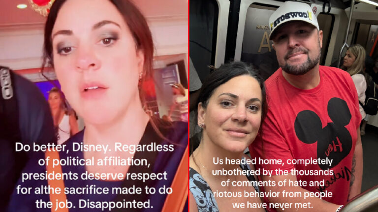 Trump Supporters Upset Over Florida’s Hall of Presidents at Disney World After Trump Was ‘Disrespected’, ‘It’s Not the Hall of Dictators Babe’ Trump Supporters Upset Over Florida’s Hall of Presidents at Disney World After Trump Was Disrespected