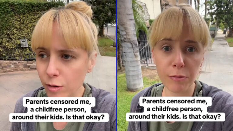 Whiny California Parents Argue Child-Free Woman Should Self Censor Amidst Children, ‘Not Every Conversation is For Every Audience’ Whiny California Parents Argue Child-Free Woman Should Self Censor Amidst Children