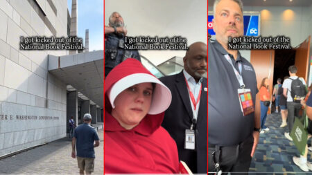 Woman Kicked Out of Washington, DC Book Festival For Wearing Handmaid’s Tale Costume