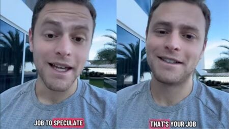 Aaron Parnas reporting on TikTok