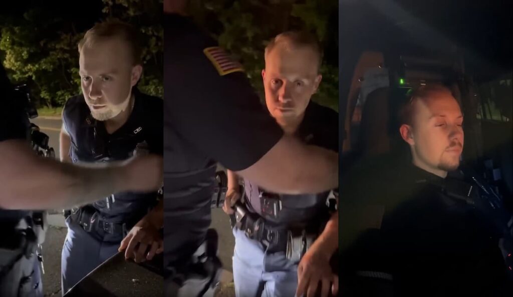 Video of Struggling Massachusetts Officer Sparks Outrage: ‘I’ve Been Wasted, But Not in a Police Uniform’ Massachusetts police