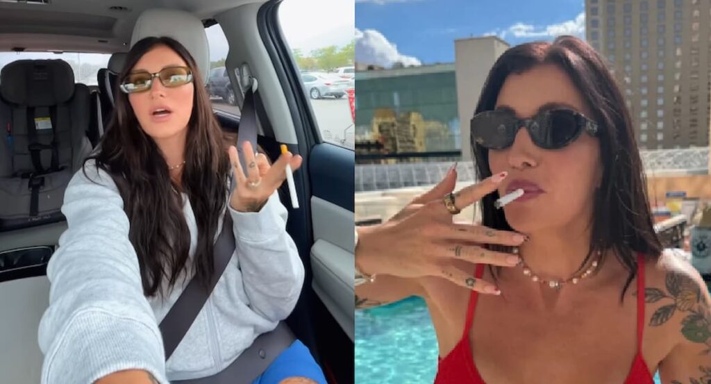 Ohio Fitness Influencer DesB Slammed for Cringe Smoking Posts: ‘I’m so fit, I can fill my lungs with tar and feel fine’ DESB smoking cringe