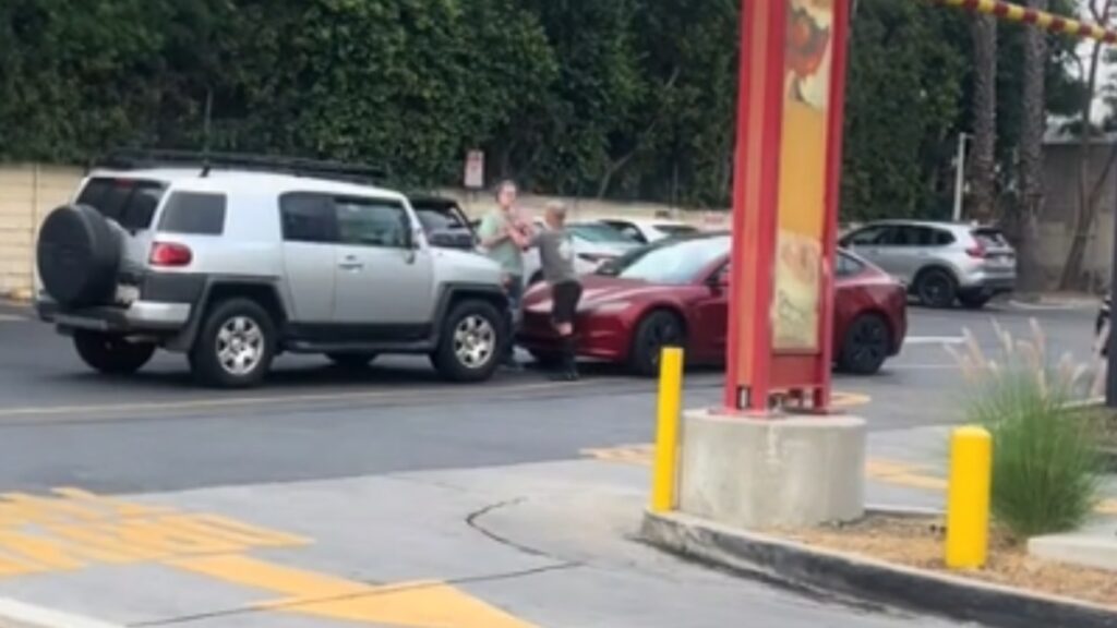 California men fight in McDonald's drive-thru