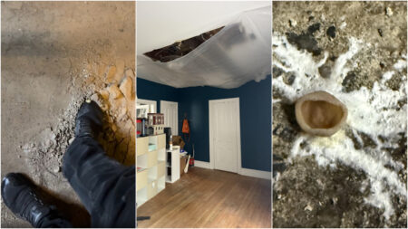 New York landlord's washer damage casues mushrooms & flood for tenant
