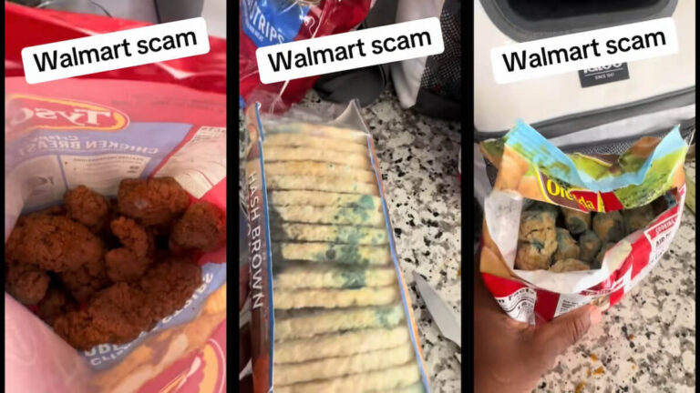 California Man Accuses Walmart of Reselling Spoiled Frozen Food from Pickup Orders: ‘They Left That Food Out and Put It Back on the Shelf’ walmart lancaster california spoiled frozen food