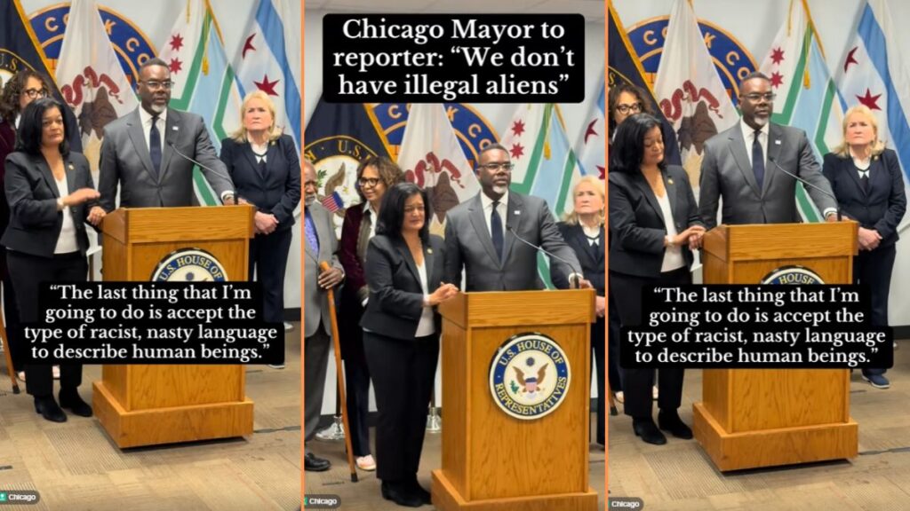 Chicago Mayor Pushes Back on ‘Nasty, Racist’ Term: ‘That Reporter Needs to Do More Research Before Speaking’ Chicago Mayor Pushes Back on 'Nasty, Racist' Term 'That Reporter Needs to Do More Research Before Speaking'