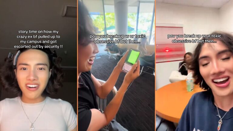 Crazy Ex-Boyfriend Pulls Up to California College Campus Because of Breakup Text 'He Couldn't Handle Losing a Baddie'