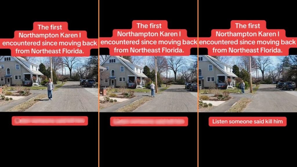 Crazy Northampton Man Pulls a Weapon Out on His Neighbor: ‘USA One of the Most Unsafe Countries in the World’ Crazy Northampton Man Pulls a Weapon Out on His Neighbor 'USA One of the Most Unsafe Countries in the World'