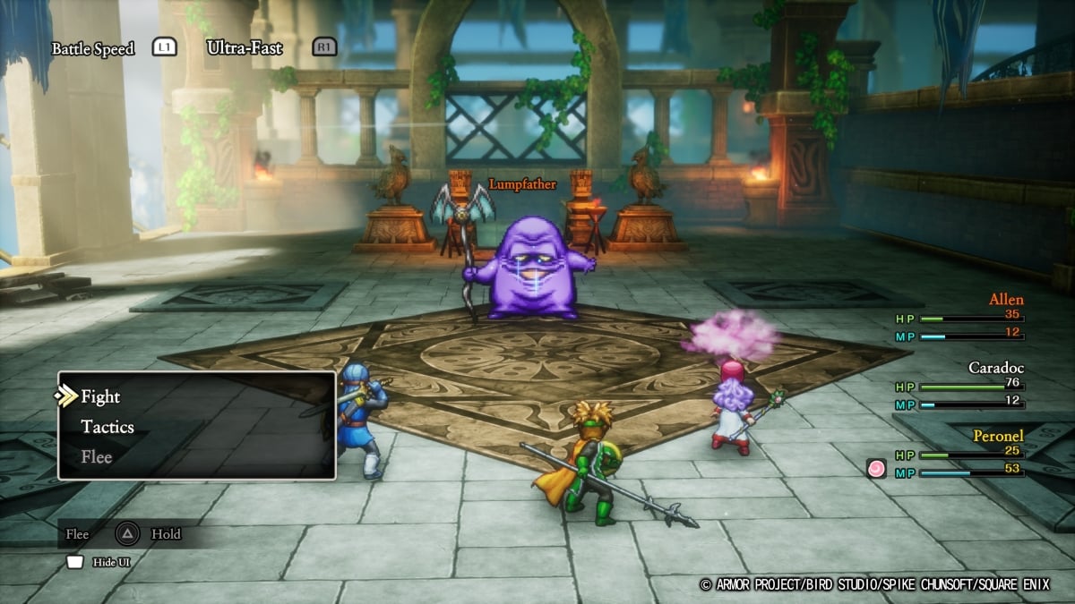 Dragon Quest II Remake Combat