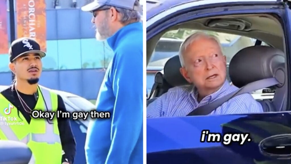 Elderly California Men Agree to Be Gay for a Parking Spot: ‘Old Man Knows What He Likes and Ain’t About To Compromise’ Elderly California Men Agree to Be Gay for a Parking Spot