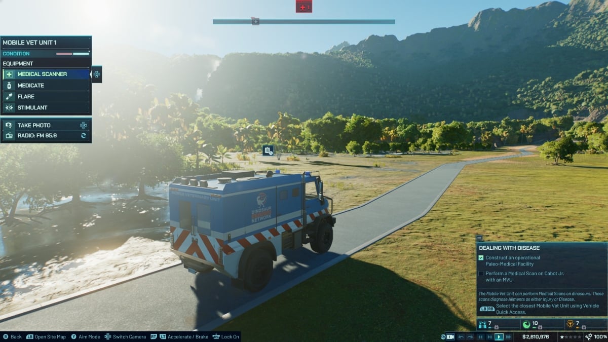 Jurassic World Evolution 3 Medical Vehicle