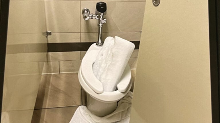 Kansas Hospital Stuffs Ice into Toilet