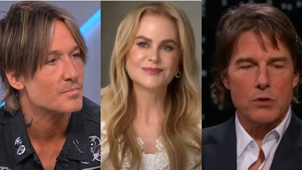 Keith Urban- Nicole Kidman -Tom Cruise