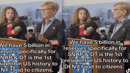 Maine Representative Explains That the Money is There for SNAP, Government Just Won’t Use It to Feed Its People: ‘He Legit is Causing the Poor to Starve’ Maine Representative Explains That the Money is There for SNAP, Government Just Won’t Use It to Feed Its People
