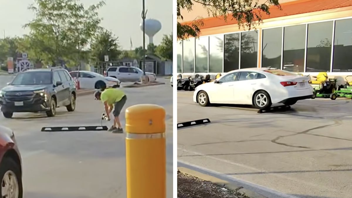 Missouri Mayor Turns Home Depot Parking Lot into Obstacle Course By Installing Parking Curbs Instead of Speed Bumps: ‘Good Way To Get People To Go to Lowe’s’