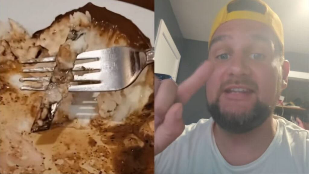 Oklahoma Couple Find ‘Razor Blade’ in Their Mashed Potatoes at Longhorn Steakhouse: ‘That Lawsuit Gonna Be Crazy’ Oklahoma Couple find razor in meal