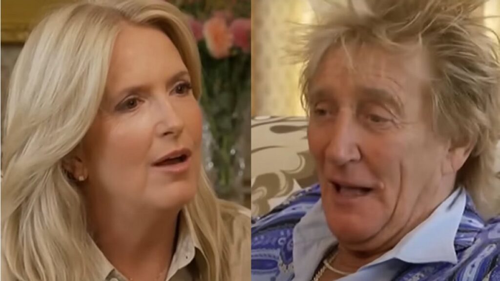 Penny Lancaster- Rod Stewart