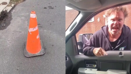 Philadelphia Parking Dispute Erupts After Man Uses Cone to Reserve a Spot and Loses It: ‘I Instantly Hate Both of These Guys’ Philadelphia Parking Dispute Erupts After Man Uses Cone to Reserve a Spot and Loses It: ‘I Instantly Hate Both of These Guys’
