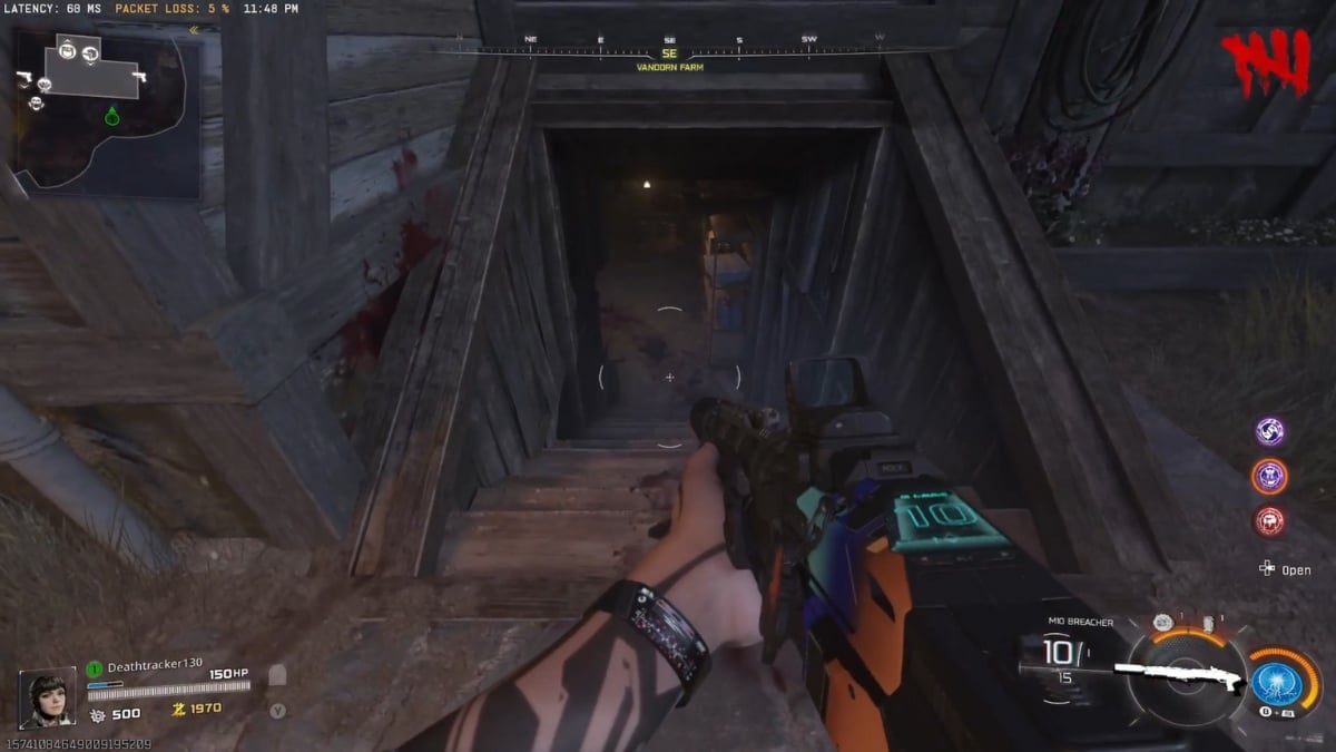 Vandorn Farm Basement entry 1