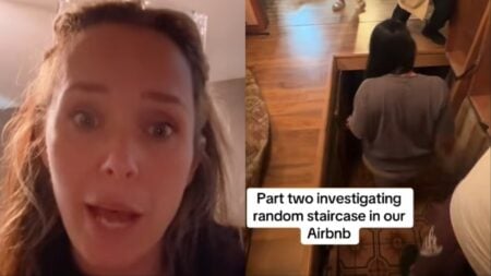 Washington Woman finds hidden room in Airbnb house