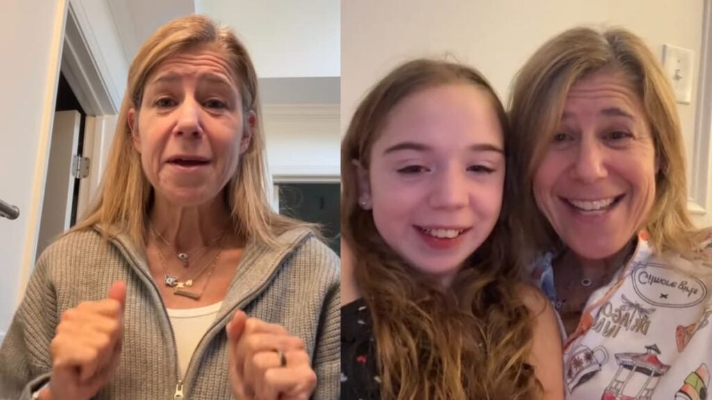 A picture of the Georgia mom and her daughter.