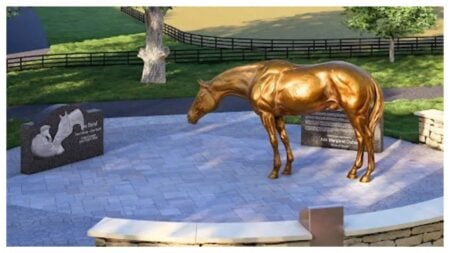 Kentucky Horse Park Honors Cody Dorman & Cody’s Wish With Monument That Lets Everyone ‘Feel the Bond’ Cody Dorman Monument
